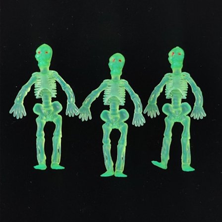 24stk Kraniedukke Skeleton Pendant 7CMLUMINOUS LUMINOUS
