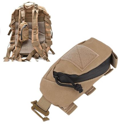 Udendørs Rygsæk Skulderstrop Taske Clip On Taske Rygsæk Fastgørelsestaske Til Vandrere DB