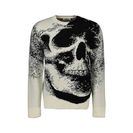 Alexander McQueen, Knitwear Beżowy, Mężczyzna, Rozmiar: M