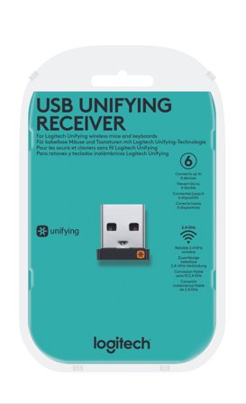 Logitech Unifying Receiver - Trådløs mus / tastaturmottaker - USB