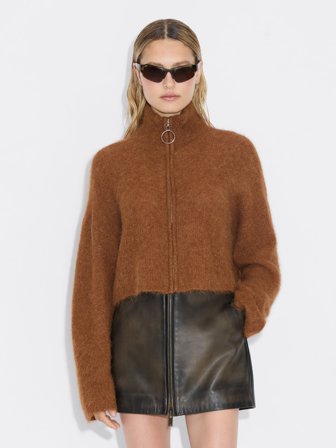 Holzweiler Tine Light Cardigan - Light Brown - Women's - XL