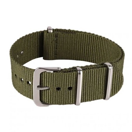 Klockarmband Natoband / nylonband 16 mm olika färger