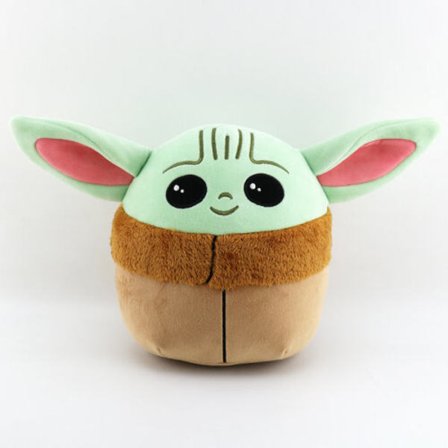 Baby Yoda Plys Dukkepude Squishmallow blød V