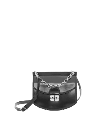 GANNI Apo-G Bag Small Box Chain Handväskor Dam Svart ONESIZE
