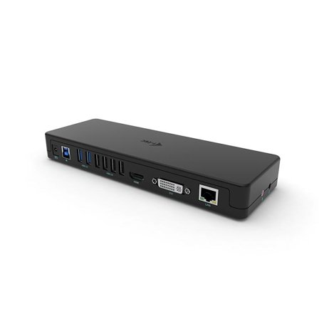 I-TEC dokkingstasjon - USB-C / Thunderbolt 3 - DVI, HDMI - 1GbE