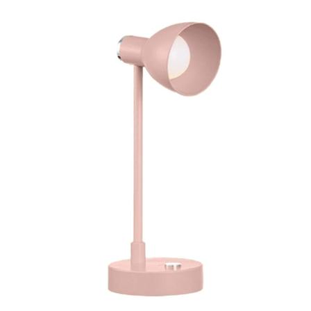 Led-silmäsuojattu oppimispöytälamppu USB-ladattava lukulamppu Pieni pöytälamppu pink