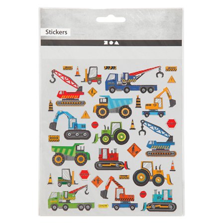 Stickers Vehicles 1 sheet