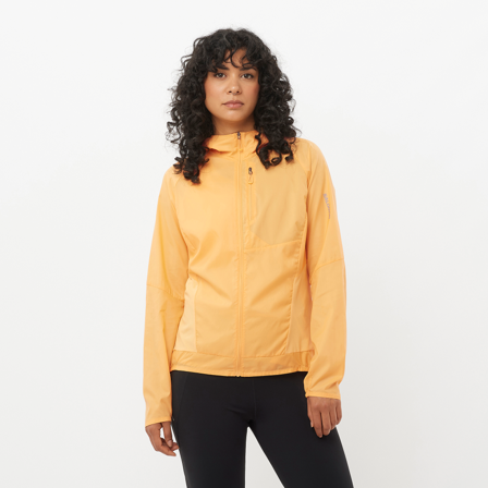 Salomon - Giacche Bonatti Cross Wind W - Warm Apricot