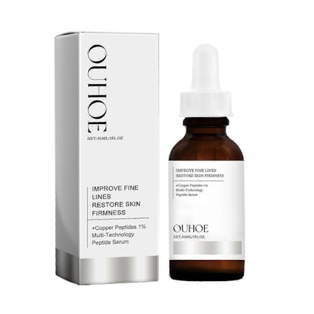 Polypeptid Ansiktsserum - Djup Återfuktning, Anti-rynk, Uppstramande Essens med Hyaluronsyra & Vitamin E