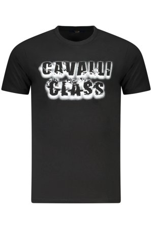 Cavalli Class T-shirt Maniche Corte Uomo Nero