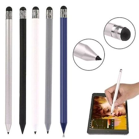 För PC surfplatta iPad telefon penna pekskärm stylus silver