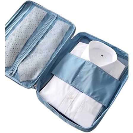 Rejsetaske til skjorter og slips - Holdbar vandtæt opbevaringstaske til S