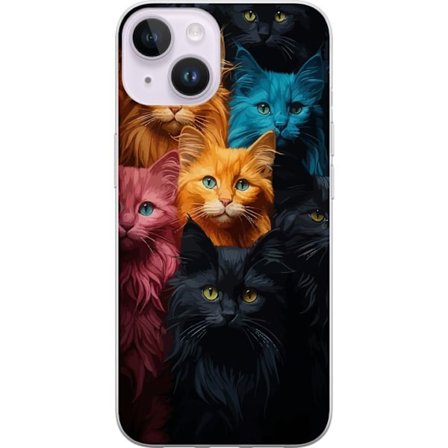 Kompatibelt Mobildeksel til Apple iPhone 14 Plus Katter