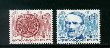 Norge - AFA 717-718 - Postfrisk