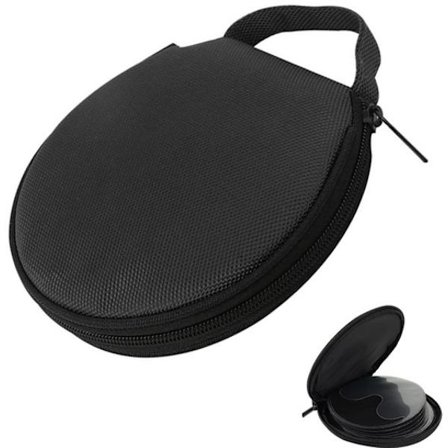 CD-cover Oppbevaringsmappe - CD-veske - DVD-cover Etui - Glidelås - Oxford Håndveske - Svart