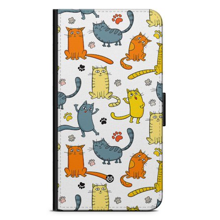 Bjornberry iPhone 14 Plus Fodral - Kattmönster