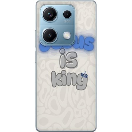 Xiaomi Redmi Note 14S Gjennomsiktig deksel Jesus er Konge