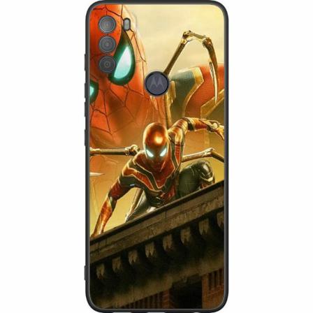 Motorola Moto G50 Svart Skal Spiderman