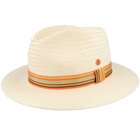 Mayser - Beige straw Hatt - Mathis Paper Panama Natur Straw Hat @ Hatstore