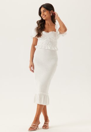 Bubbleroom Occasion Bustier Smock Ankle Dress Vaatteet