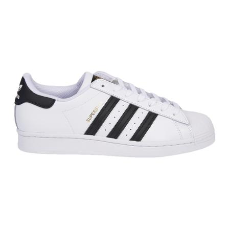 Adidas Originals c77124-superstar lav top sneakers Hvid, Herre, Størrelse: 36 EU
