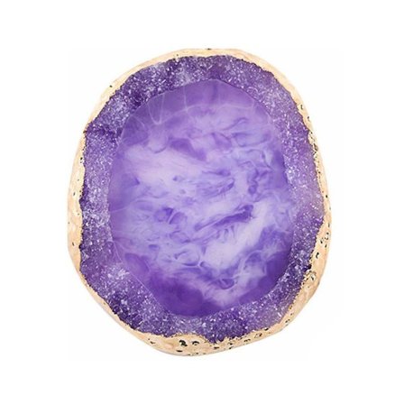 Harjateline / sekoituspinta / näyttö - Pyöreä - Purppura