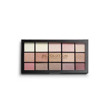 Makeup Revolution, Reloaded Palette, Eyeshadow Palette, Reloaded Iconic, 15 Shades, 16.5 g