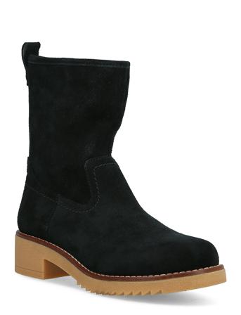 Eden Mid Hi Shoes Boots Ankle Boots Ankle Boot - Flat Svart Clarks