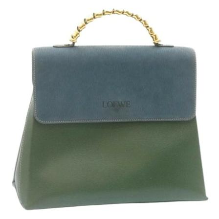 Loewe Pre-owned, Handbag Groen, Dames, Maat:ONE Size,leer