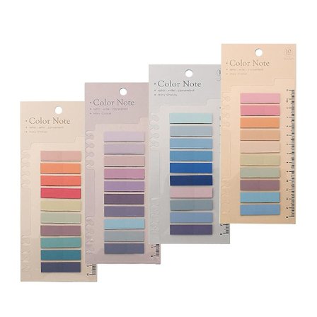 800 självhäftande indexflikar för annotering av böcker