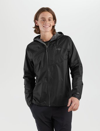 Outdoor Research M Helium Rain Jacket - Black - M