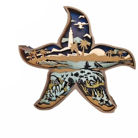 Træ Dyreskulptur 3D udskæring SJØSTER SJØSTER