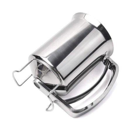 Pannekakerøredispenser i rustfritt stål, håndholdt - 900ML