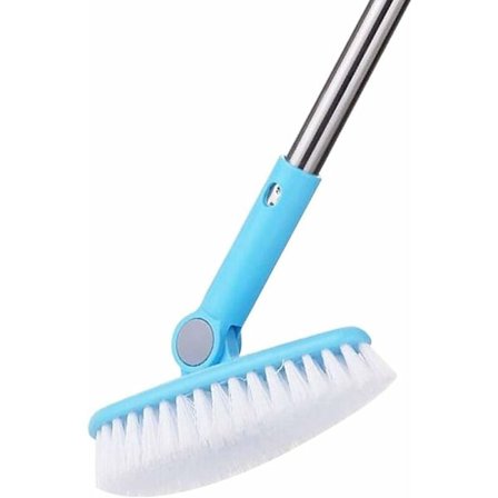 Roterende rengøringsbørste til badeværelser, badekar og brusere, fliser og fuger
