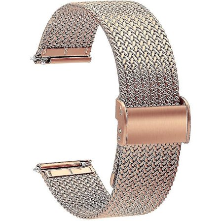 Mesh Urremærke Metal - Hurtig Udskiftning Urremme Til Mænd Kvinder - Rustfrit