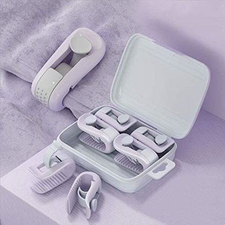 6-pack påslakan clips, täcke clips, stift och nålfria(