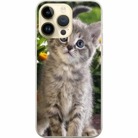Apple Iphone 14 Pro Max Genomskinligt Skal Cat
