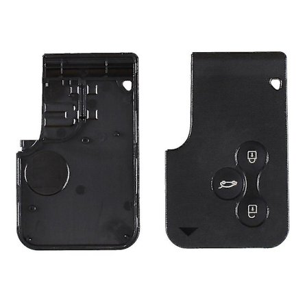 3 knapper udskiftning fjernbetjening nøglekort skal til Renault Clio Megane Scenic