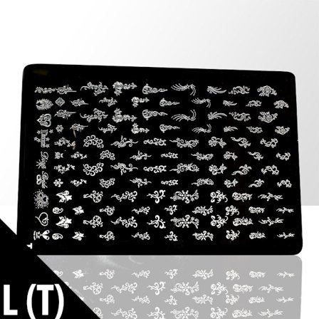 Leimalevy - Kynsikoristeet - L(T) - Suorakulmio