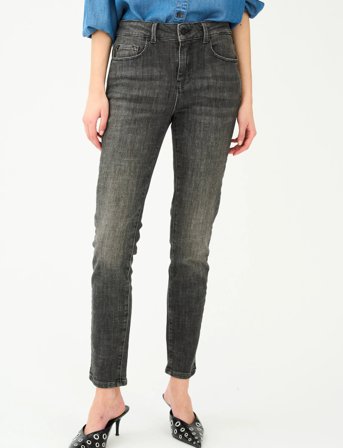 IVY Copenhagen Ivy-Alexa Cropped Jeans Wash Westpo - Grey - 32 x 32