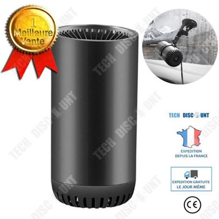 Bærbar varmelegeme - TD - 12V - 150W - Sort - 1,5 m strømkabel