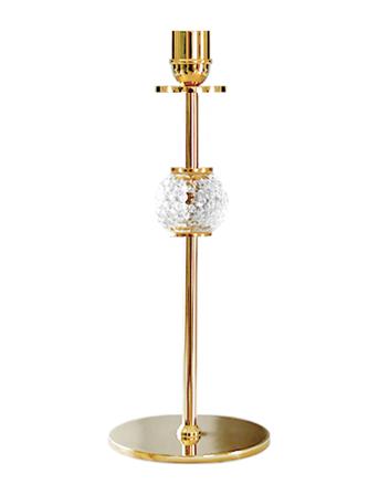 Candlestand Alba Home Decoration Candlesticks & Tealight Holders Guld Hilke Collection