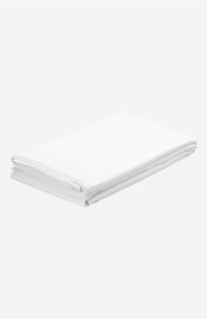 Cellbes of Sweden - Underlakan i satin Ekologisk bomull - vit - - 150 x 260 cm
