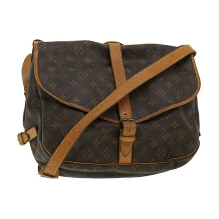 Louis Vuitton Vintage, Pre-owned Crossbody Bag Bruin, Dames, Maat:ONE Size