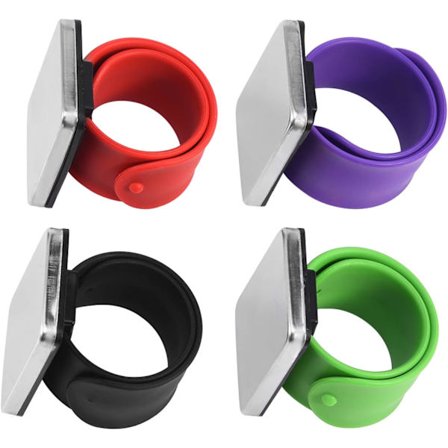 4-delad hårklämma, justerbart magnetiskt armband för frisyr