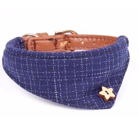 Söt Läderhundhalsband 24-30cm