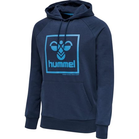 Hummel Isam Hoodie Men's Men long-sleeved sweaters Blue M