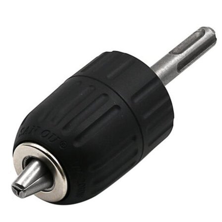 2-13mm Nyckelös Chuck med 1/2' SDS-adapter Högpresterande Avtagbar Nyckelös Konverteringsverktyg för SDS, GSB och GSR