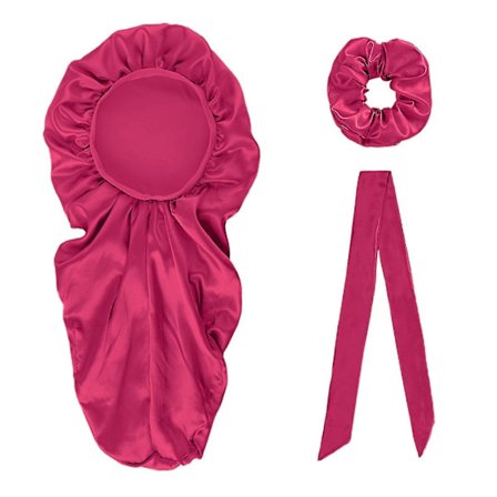 1 Sett Sovehette Justerbar Antistatisk Falsk Flekk Bred Anvendelse Sovehatt For Kvinner