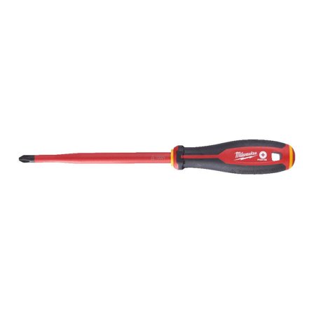 Milwaukee Tri-Lobe VDE Skruvmejsel 3-sidigt antirullhandtag PH3 x 150 mm, Handverktyg